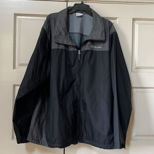 Columbia Black Rain jacket